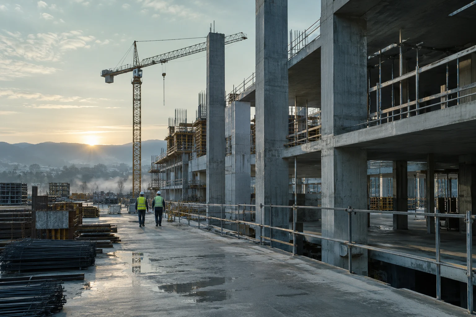 Chantier de construction